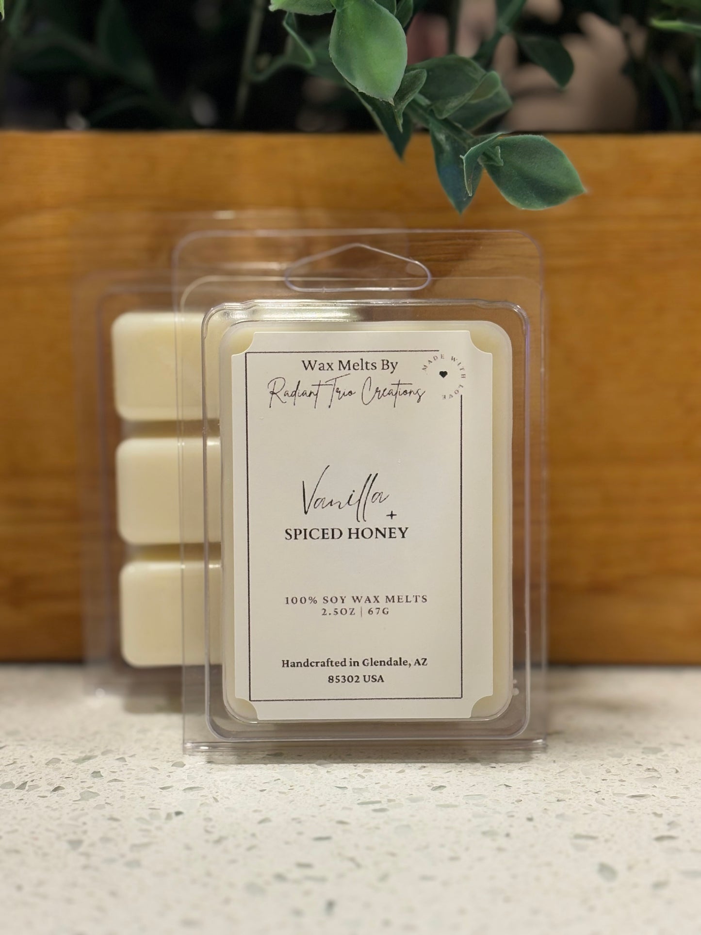 2.5oz Vanilla & Spiced Honey Wax Melts