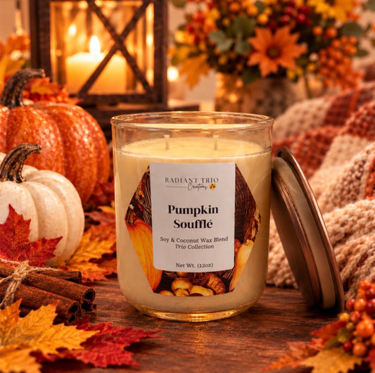 12 oz Pumpkin Souffle Candle