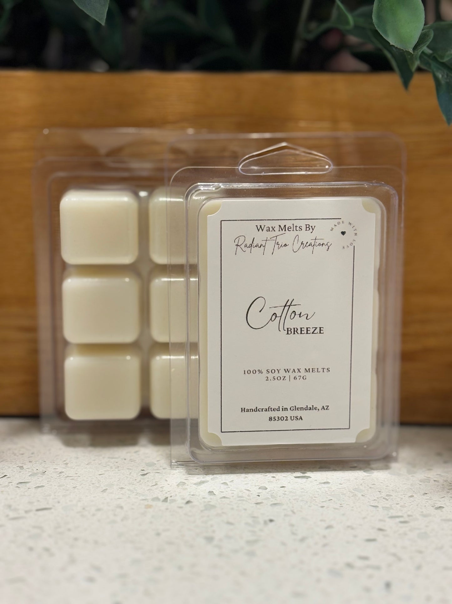 2.5oz Cotton Breeze Wax Melts