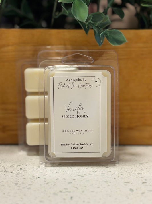 2.5oz Vanilla & Spiced Honey Wax Melts