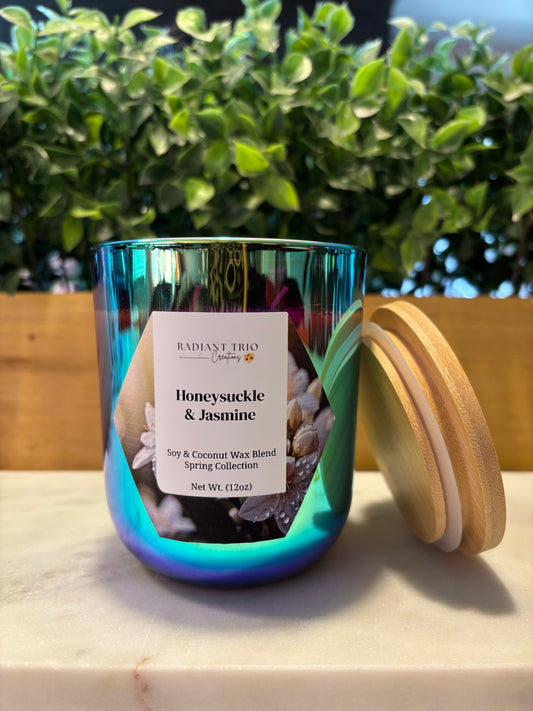 12oz Honeysuckle & Jasmine Candle